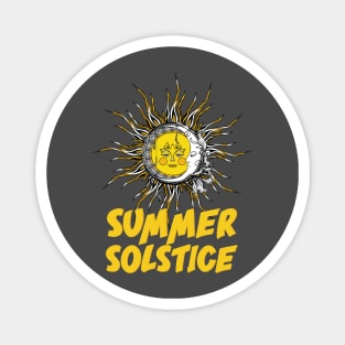 Pagan Summer Solstice Magnet